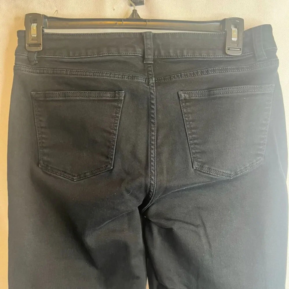 Talbot's Heritage Basic Black Jeans Slim Ankle Women's Size 10/30 - Picture 4 of 8